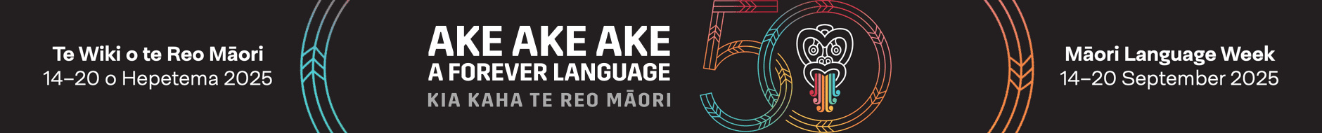 Māori Language Week 14-20 September 2025